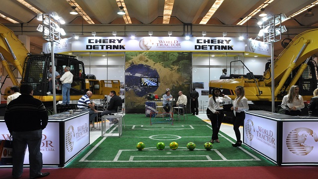 Estande World Tractor Chery